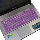 华硕X450J键盘膜14寸 保护膜电脑贴膜笔记本彩色防尘套硅胶凹凸罩