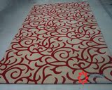 欧式现代简约地毯纯手工羊毛地毯客厅茶几卧室衣帽间样板房地毯