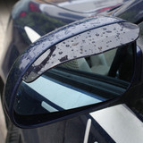 汽车内饰用品车载后视镜雨挡 创意实用配件晴雨挡雨眉遮雨挡1对装