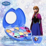 迪士尼冰雪奇缘儿童化妆品公主彩妆盒玩具套装腮红眼影女孩无毒