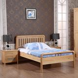 实木床松木床1.2米1.35米1.5米儿童单人床现代简约床木质小床