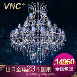 G【VNC】欧式复式楼客厅灯酒店工程大型豪华水晶灯吊灯MD9323-35