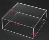 亚克力透明盒子 展示盒储物盒有机玻璃盒子 五面体盒子饰品收纳盒