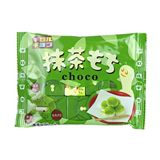 香港代购日本原装进口零食品松尾抹茶夹心糯米糍巧克力~45g 7个入
