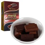 【天猫超市】meiji 明治排块巧克力2种口味混合装 180g 黑巧克力