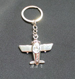 漫漫*民航飞机钥匙扣 水晶飞机模型创意钥匙圈去 汽车钥匙挂件
