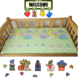 儿童床垫幼儿园床垫0.6*1.2米可定做可拆洗硬质棉婴儿儿童小床垫