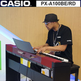 包邮 卡西欧电钢琴PXA100RD PX-A100BE 电钢琴88键重锤电子钢琴