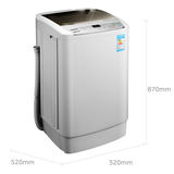 扬子（YAIRZ)6.2公斤全自动家用 波轮洗衣机XQB62-F01 （蓝灰色）