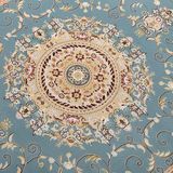 土耳其进口 美式欧式厚密款蓝色地中海波斯经典 客厅茶几卧室地毯