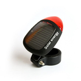 电动滑板车激光示宽灯自行车尾灯太阳能led警示灯骑行装备USB充电