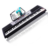 美科MEIKE电子琴61键MK-908多功能电子琴成人儿童电子琴送教材