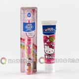 美国进口Oral-B欧乐B儿童Hello Kitty电动牙刷3-12岁软毛节日礼物