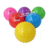 正品淘气堡 韵律操按摩球 微笑 6寸刺猬 儿童玩具幼儿园 充气皮球