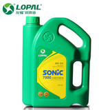龙蟠SONIC7000合成型汽油机油正品SL级5W-30汽车发动机润滑油4L