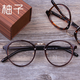 韩版超轻tr90近视眼镜女全框成品光学配镜 复古个性优雅眼镜框潮