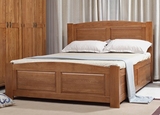 欧式进口白橡木家具 高箱床 储物床双人 全实木 箱体床 特价 促销