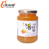 韩国原产进口 家宝蜂蜜柚子茶580g/瓶 水果茶冲饮 KJ国际柚子茶