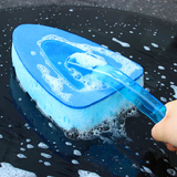 洗车海绵刷子汽车吸水海绵大号洗车工具带手柄 不伤车漆长柄刷子