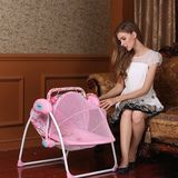 婴儿电动摇篮椅自动摇床 智能新生儿摇摇椅儿童安抚椅秋千包邮