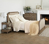 欧式家具美式法式乡村风格家具LOFT风格地中海原木床软包床