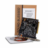 技术 5.1声卡SB0060 PCI电音台式机电脑内置独立声卡包调试KX创新