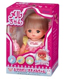 现货！日本代购Mellchan咪露娃娃女孩洗澡洋娃娃玩具头发可变色
