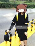 [转卖]JNBY/江南布衣专柜正品代购2015秋冬新纯色中长款毛衣裙