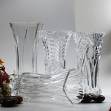 水培加厚玻璃花瓶 简约时尚透明花盆富贵竹花瓶 插花绿植花瓶p418