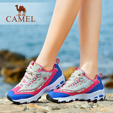 【2016新品】CAMEL骆驼户外越野跑鞋女 防滑耐磨徒步休闲运动女鞋