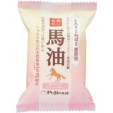 现货日本代购 Pelican马油洁面天然美肤皂80g超保湿 超浓密泡沫