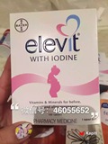 新西兰 Elevit爱维乐 孕妇营养片维生素叶酸 不含维生素A 100粒