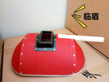 手持式电焊面罩/铝包边电焊面具/焊帽/红钢纸劳保面罩/焊工面罩