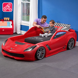 STEP2美国进口儿童创意个性汽车床男孩卡通跑车床婴儿床