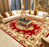 土耳其简约地毯?欧式图案客厅茶几沙发卧室床边前垫