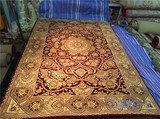 新品 国产波斯风格新西兰羊毛+蚕丝纯手工卧室客厅会议室高档地毯