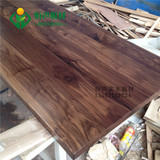 美国黑胡桃木料 木方 木板 原木板材 定制实木台面吧台隔板桌面板