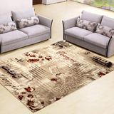 土耳其客厅地毯 现代简约家用茶几地毯卧室欧式房间床边地毯满铺