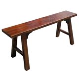 复古怀旧大板凳 长凳子实木凳 餐厅餐凳 长条凳换鞋凳 浴室防腐凳
