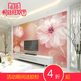 现代3D立体电视背景墙纸壁纸客厅简约卧室欧式无缝墙布真丝布壁画