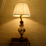 欧美法式铜灯 台灯 落地 田园 客厅 卧室创意中式新古典