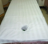 纯棉加厚开洞带洞定做包邮医疗推拿按摩床SPA美容床罩美容床床单