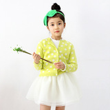 韩国童装外贸女童针织开衫2016新款春装纯棉时尚潮流毛衣外套长袖