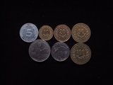 外国钱币,外国硬币,非洲,突尼斯7枚套,(1983年)1