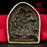 尼泊尔手工打造红铜佛像模具擦擦 擦什贡 白财神佛像擦擦做工精细