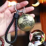 足球金属bv钥匙扣男女汽车钥匙链挂件个性啤酒开瓶器高档创意礼物