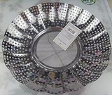 韩国进口 厨房蒸帘 不锈钢 可折叠蒸屉 蒸笼 魔法蒸锅篦子