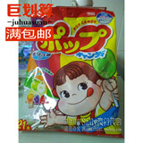 日本原装不二家牛奶妹水果棒棒糖128g21支小孩子最爱的糖果