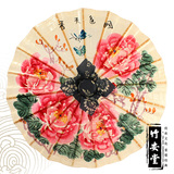 【竹安堂】手工绘装饰油纸伞中国风复古书桌摆饰古典舞蹈cos道具