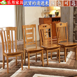 包邮新款实木手绘拼现代中式餐桌客厅椅凳子橡木椅子台子洽谈桌椅